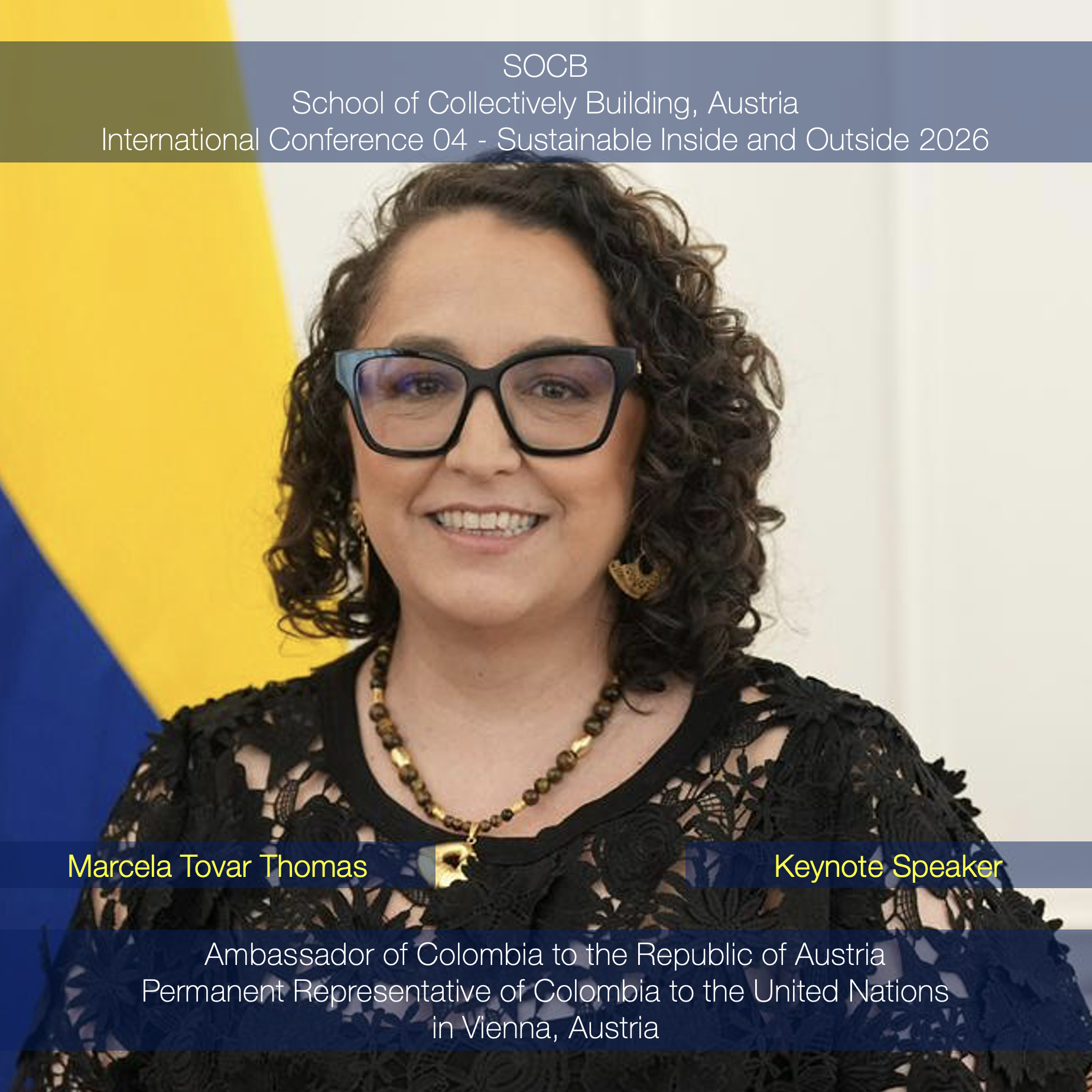Ambassador Marcela Tovar Thomas